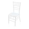 Atlas Commercial Products Wood Chiavari Chair, White WCC4WH